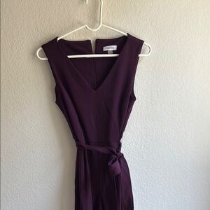 Calvin Klein Deep Purple Jumpsuit